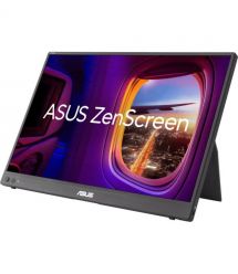 ASUS Монітор портативний Asus 16" ZenScreen MB16FC mHDMI, 2xUSB-C, Audio, IPS, 1920x1200, 16:10, 75Hz, Cover