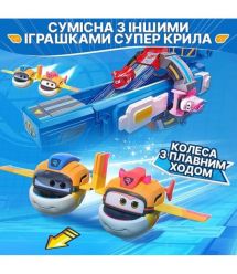 Super Wings Super Wings Transformer Toy Transform-a-Bots Taki, 5cm