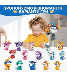 Super Wings Super Wings Transformer Toy Transform-a-Bots Taki, 5cm