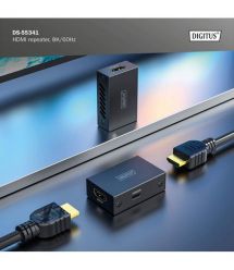 Digitus Повторитель HDMI, 8K/60 Гц (10 м 8K/60 Гц), (13 м 4K/60 Гц)