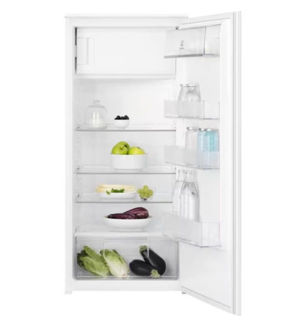 Electrolux Electrolux ref built-in with top freezer, 122x55x55, ref-173l, freez.-14l, 1door, E, ST, white