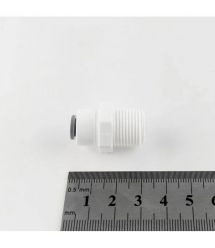 Ecosoft Фітинг Itiger прямий трубка 1/4"-різьба зовнішня 3/8"