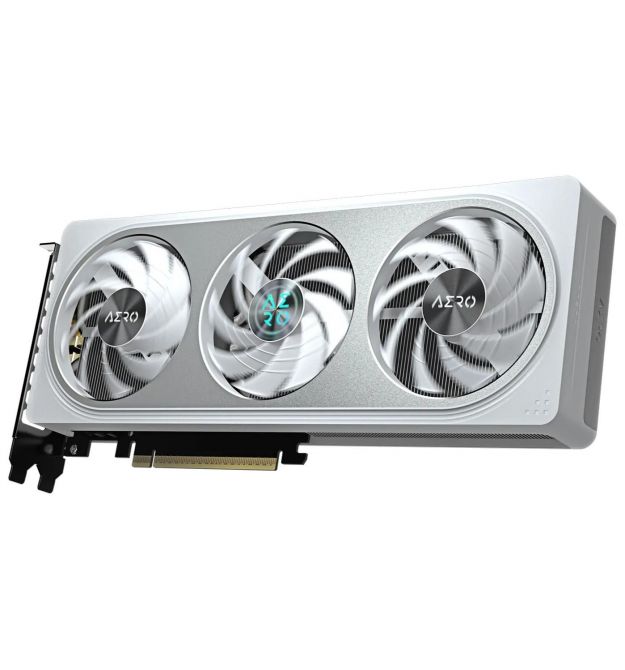 Gigabyte Відеокарта GIGABYTE GeForce RTX 5060 Ti 8GB GDDR7 AERO OC срібний