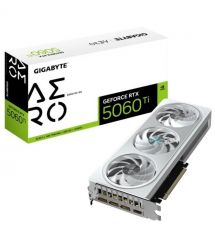 Gigabyte Відеокарта GIGABYTE GeForce RTX 5060 Ti 8GB GDDR7 AERO OC срібний
