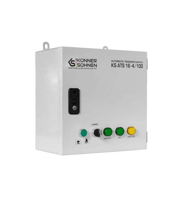 Könner & Söhnen Блок автоматического ввода резерва (АВР) KS ATS 16-4/100 50Гц 230/400В 100А 12кг