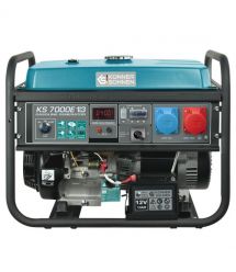 Könner & Söhnen Генератор бензиновый KS KS7000E1/3, 230/400В, 5/5.5кВт, 3Фазы, электростартер, 81кг