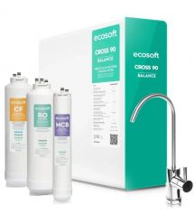 Ecosoft Фільтр зворотного осмосу Ecosoft Cross90 Balance, мембрана 600gpd