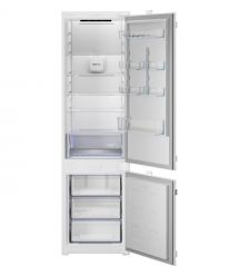 Beko Ref Beko built-in with bottom freezer, 194x55x55, ref-224L, freez.-76L, 2doors, D, NF, HarvestFresh, white