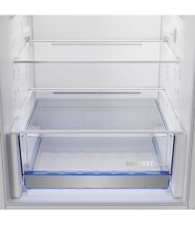 Beko Ref Beko built-in with bottom freezer, 194x55x55, ref-224L, freez.-76L, 2doors, D, NF, HarvestFresh, white