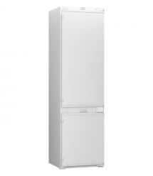 Beko Ref Beko built-in with bottom freezer, 194x55x55, ref-224L, freez.-76L, 2doors, D, NF, HarvestFresh, white