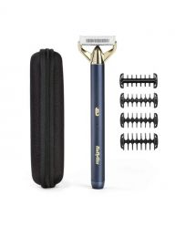 BaByliss Babyliss haircut kit Babyliss X- Blade Super-X Metal for mustache, beard, battery, nozzles-4, steel, case, blue