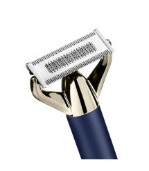 BaByliss Babyliss haircut kit Babyliss X- Blade Super-X Metal for mustache, beard, battery, nozzles-4, steel, case, blue