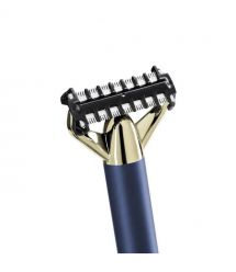 BaByliss Babyliss haircut kit Babyliss X- Blade Super-X Metal for mustache, beard, battery, nozzles-4, steel, case, blue