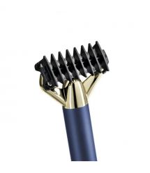 BaByliss Babyliss haircut kit Babyliss X- Blade Super-X Metal for mustache, beard, battery, nozzles-4, steel, case, blue