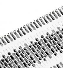 BaByliss Babyliss haircut kit Babyliss X- Blade Super-X Metal for mustache, beard, battery, nozzles-4, steel, case, blue