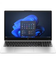 HP Ноутбук HP 250R-G10 15.6" FHD IPS AG, Intel 5-120U, 16GB, F512GB, UMA, Win11, сріблястий