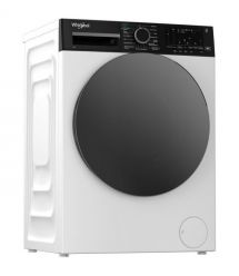 Whirlpool Стиральная машина фронтальная, 8кг, 1400, C, 55см, дисплей, пара, инвертор, люк черный, белый