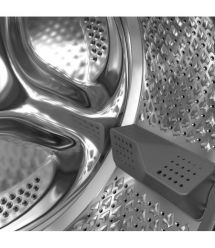 Whirlpool Стиральная машина фронтальная, 8кг, 1400, C, 55см, дисплей, пара, инвертор, люк черный, белый