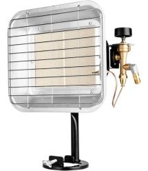 Neo Tools Обігрівач газовий Neo Tools, 4.6кВт, 218-355г/год, 37мбар, редуктор, шланг 40см