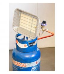 Neo Tools Обігрівач газовий Neo Tools, 4.6кВт, 218-355г/год, 37мбар, редуктор, шланг 40см