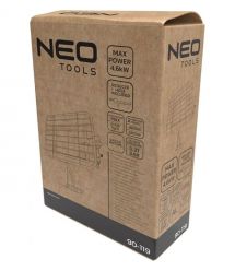 Neo Tools Обігрівач газовий Neo Tools, 4.6кВт, 218-355г/год, 37мбар, редуктор, шланг 40см