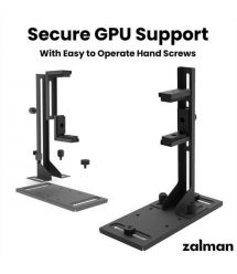 Zalman Тримач VGA Zalman VS2, горизонтальне-вертикальне положення VGA, чорний