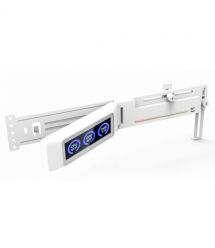 Zalman Тримач VGA з дисплеєм Zalman ZM-VS3 DS, 5V 3Pin ARGB, USB 9Pin ARGB, білий