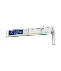 Zalman Тримач VGA з дисплеєм Zalman ZM-VS3 DS, 5V 3Pin ARGB, USB 9Pin ARGB, білий