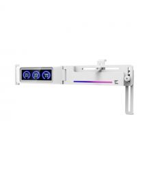 Zalman Тримач VGA з дисплеєм Zalman ZM-VS3 DS, 5V 3Pin ARGB, USB 9Pin ARGB, білий