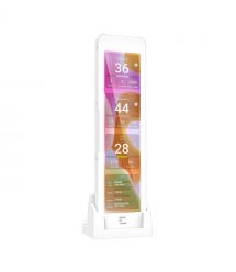 Zalman Дисплей зовнішній Zalman ZM-MF916, 269 x 70 x 15(В)мм, 60Hz, 1920 x 462, USB 9Pin, рамка біла