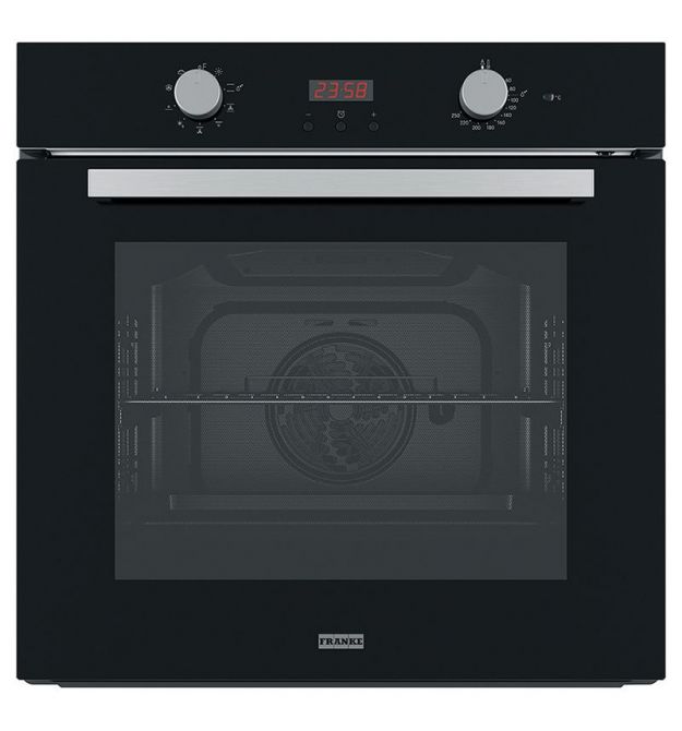 Franke Духовой шкаф электрический, 71л, дисплей, таймер, черный