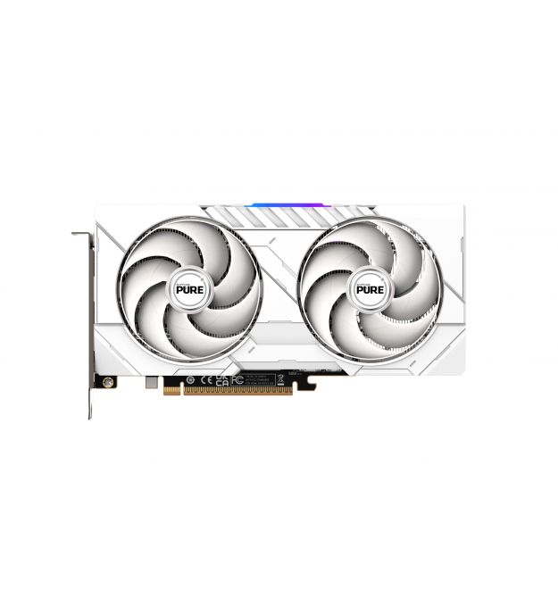 SAPPHIRE Видеокарта Radeon RX 9060 XT 16GB GDDR6 PURE GAMING OC белый