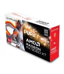SAPPHIRE Видеокарта Radeon RX 9060 XT 16GB GDDR6 PURE GAMING OC белый