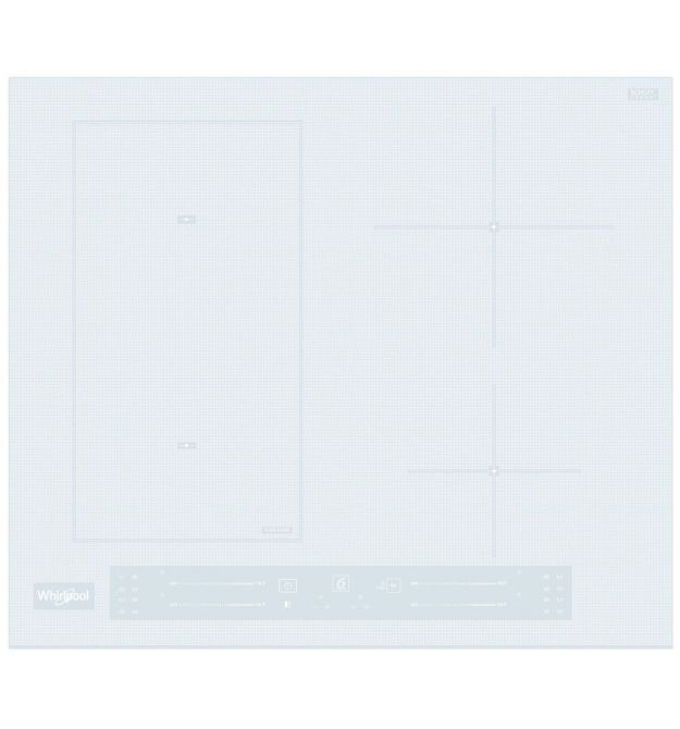 Whirlpool Whirlpool Hob induction, 60cm, Flex zone, white