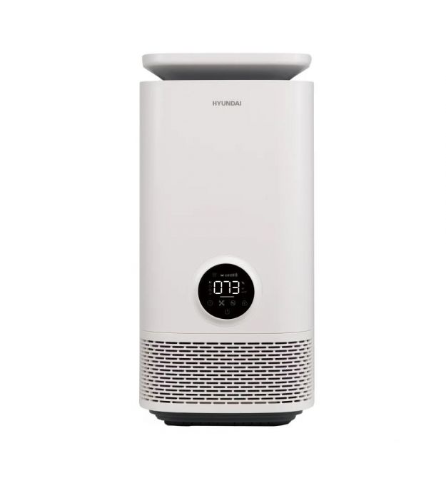 Hyundai Очиститель-увлажнитель воздуха HAJIN300KR 40м2, 239м3/час, дисплей, UV-C стерилизация, Wi-Fi, белый