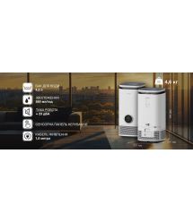 Hyundai Очиститель-увлажнитель воздуха HAJIN300KR 40м2, 239м3/час, дисплей, UV-C стерилизация, Wi-Fi, белый