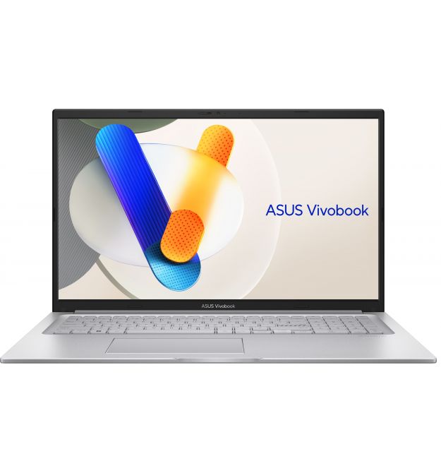 ASUS Ноутбук ASUS Vivobook 17 X1704VA-AU835 17.3" FHD IPS, Intel i7-1355U, 16GB, F512GB, UMA, NoOS, Сріблястий