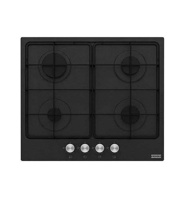 Franke Варочная поверхность газовая, 60см, эмалированная, черная