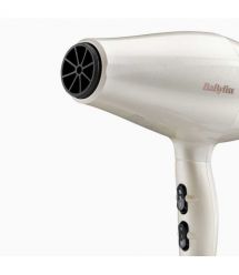 BaByliss Фен Stardust Shimmer, 2000Вт, 3 режима, ионизация, холодный обдув, 1 насадка, белый