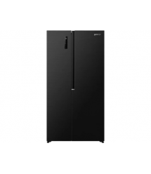 Gorenje Холодильник SBS, 179х62х92см, 2 двери, 345(186)л, А+, NF+, Инв., Зона светового излучения, Внешний дисплей, черный