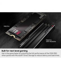 Samsung Накопичувач SSD Samsung M.2 8TB PCIe 5.0 9100PRO + радіатор