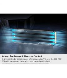 Samsung Накопичувач SSD Samsung M.2 8TB PCIe 5.0 9100PRO + радіатор