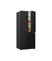 Gorenje Холодильник SBS, 190х65х80см, 4 двери, 286(149)л, А+, NoFrost+, Инвертор, Зона свежести, Дисплей, Черный