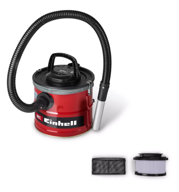 Einhell Пилосос для збору золи Einhell TC-AV 1830 D 800Вт 170мбар контейнер 18л сухе прибирання 3.4кг