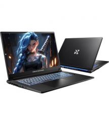 Dream Machines Ноутбук Dream Machines RG5050-17 17.3FHD IPS, Intel i7-13620H, 32GB, F1TB, NVD5050-8, DOS, чорний