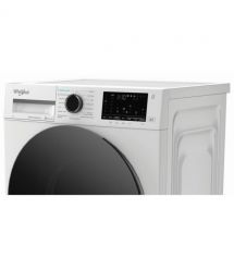 Whirlpool Whirlpool WM front load, 7kg, 1200, A, 49.6cm, display, steam, invertor, black door, white
