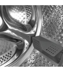 Whirlpool Whirlpool WM front load, 7kg, 1200, A, 49.6cm, display, steam, invertor, black door, white