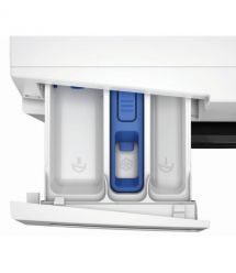 Whirlpool Whirlpool WM front load, 7kg, 1200, A, 49.6cm, display, steam, invertor, black door, white