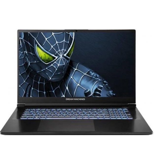 Dream Machines Ноутбук Dream Machines RG5050-17 17.3FHD IPS, Intel i9-14900HX, 16GB, F1TB, NVD5050-8, DOS, чорний