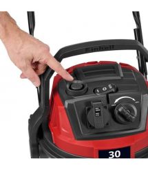 Einhell Пылесос профессиональный TE-VC 3080 SACL 1150Вт 220мбар контейнер 30л 230В/2000Вт влажная/сухая уборка 8.35кг